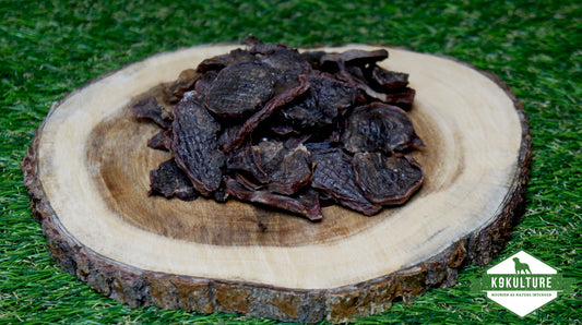 Dehydrated Pork Tongue Chips - K9 Kulture